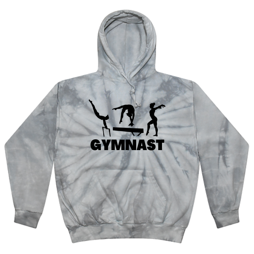 Trio Gymnast Tie-Dye Hoodie