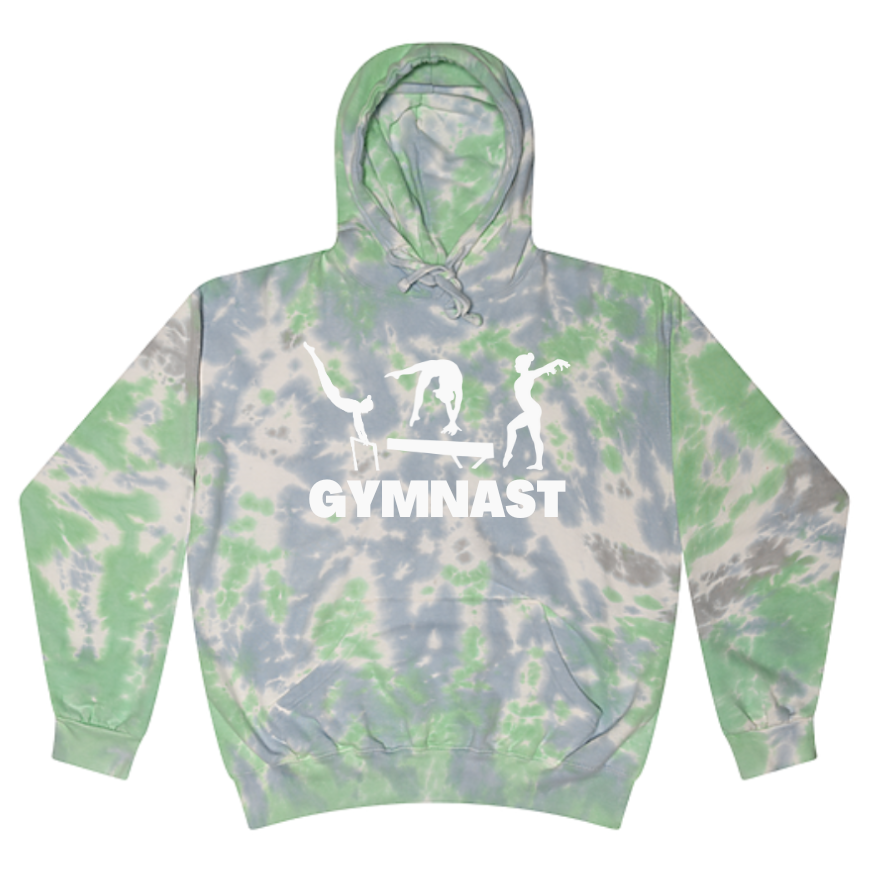 Trio Gymnast Tie-Dye Hoodie