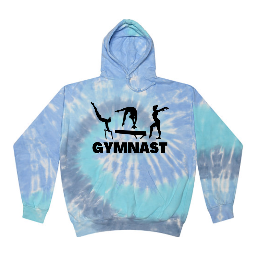 Trio Gymnast Tie-Dye Hoodie