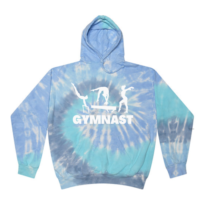 Trio Gymnast Tie-Dye Hoodie