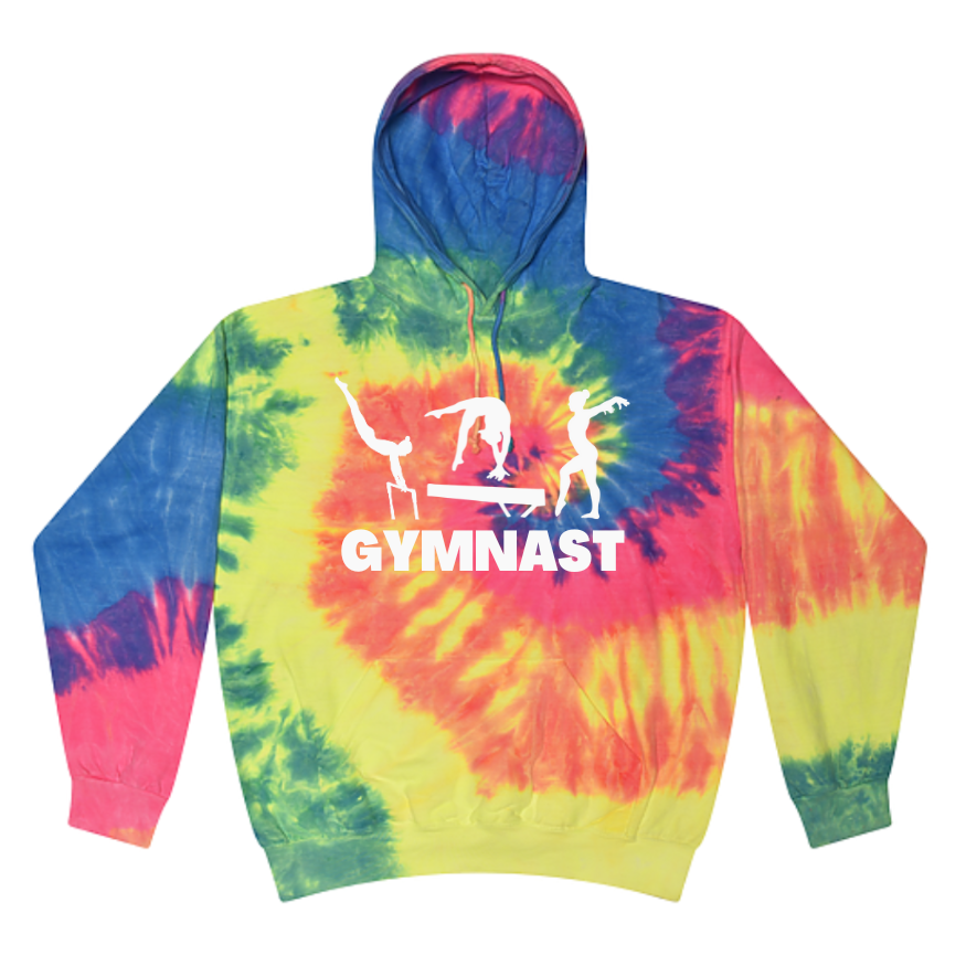 Trio Gymnast Tie-Dye Hoodie