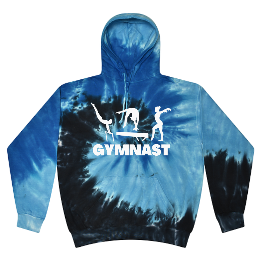 Trio Gymnast Tie-Dye Hoodie