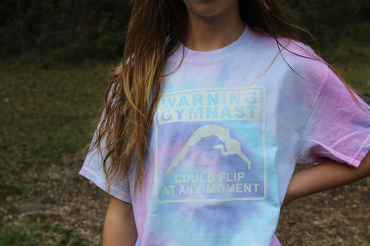 Warning Gymnast T-shirt
