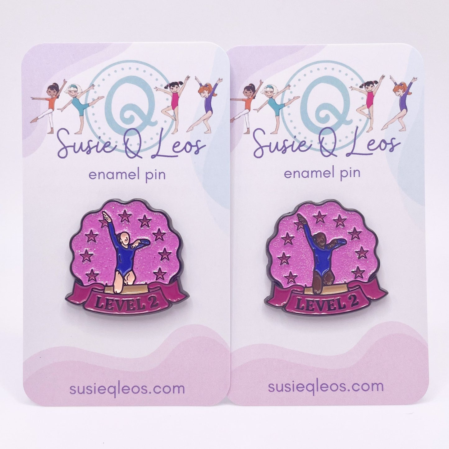 Level 2 Enamel Pin