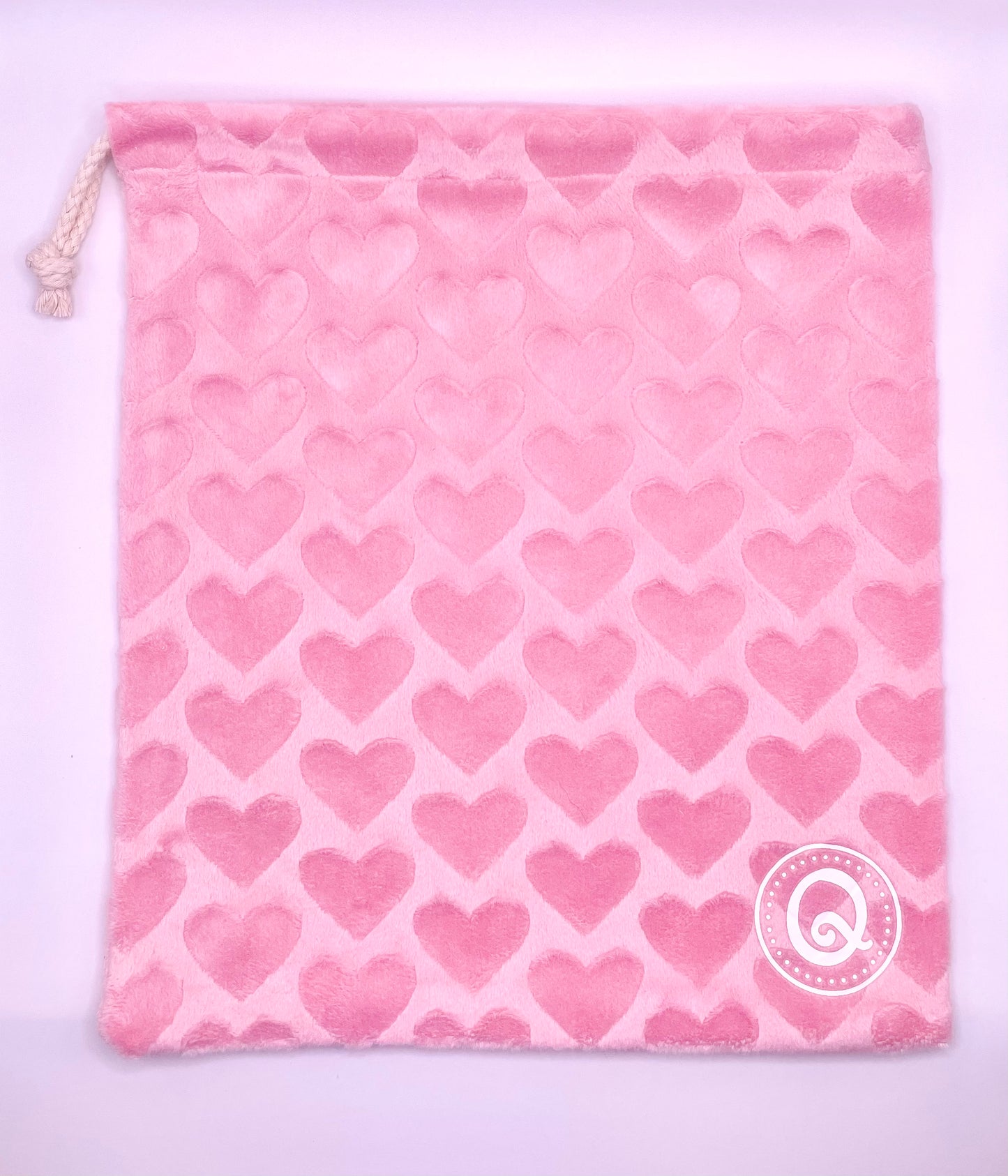 Pink Hearts Grip Bag