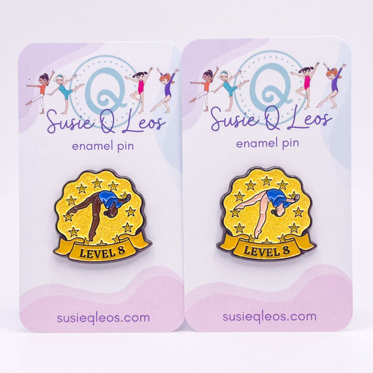 Level 8 Enamel Pin