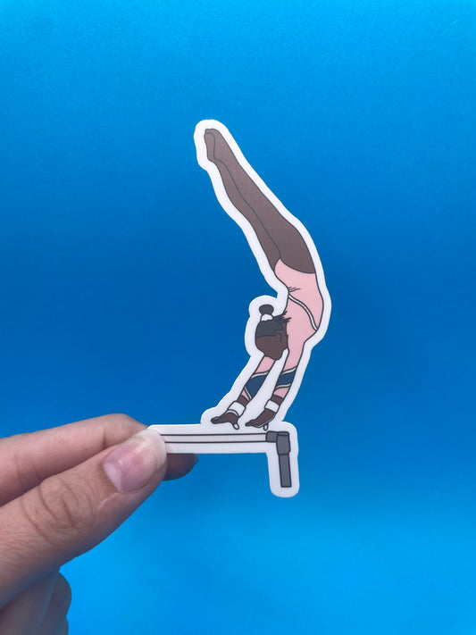 Bars Sticker - Dark Skin Tone