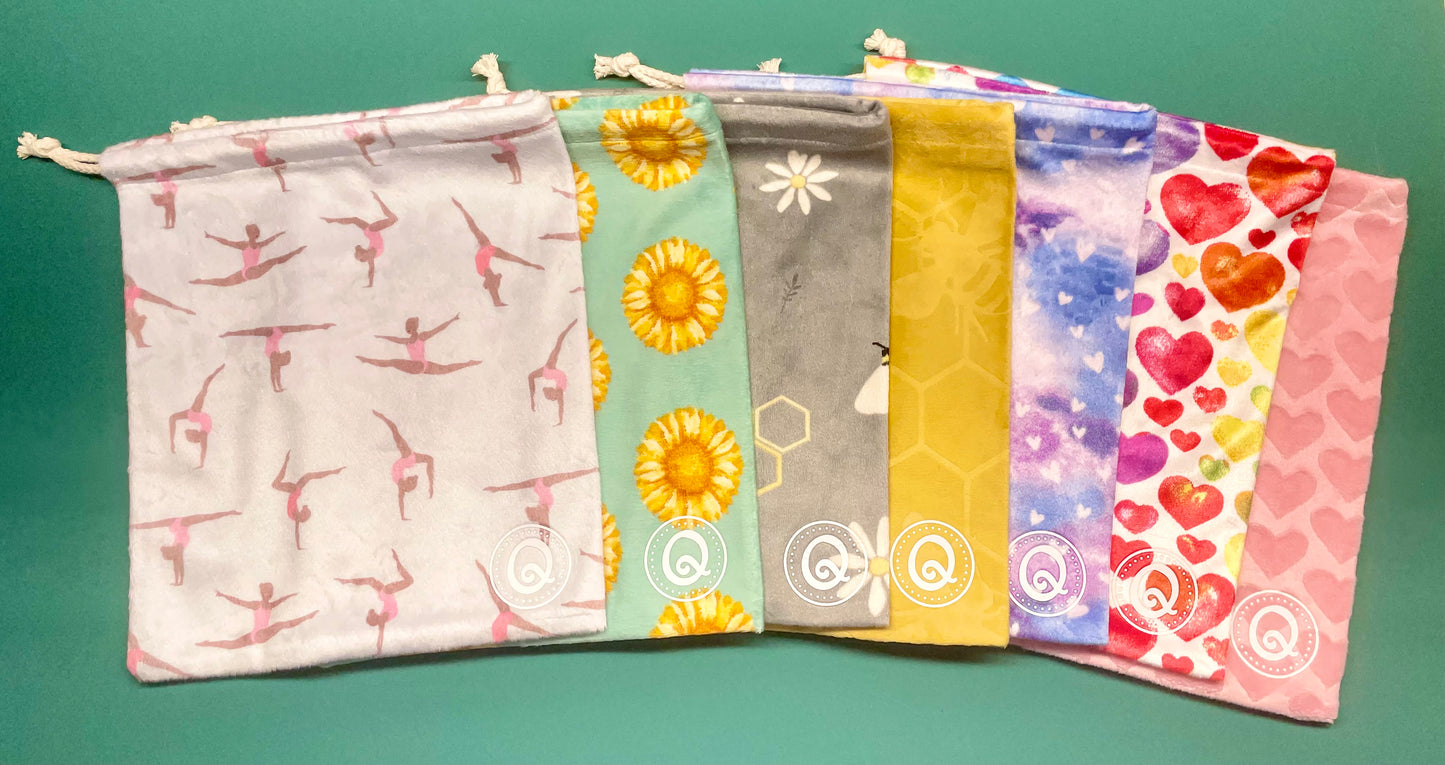 Pink Hearts Grip Bag