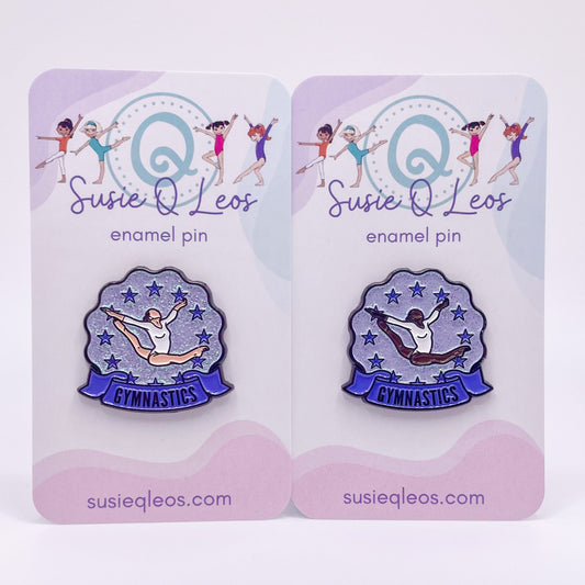 Gymnastics Enamel Pin